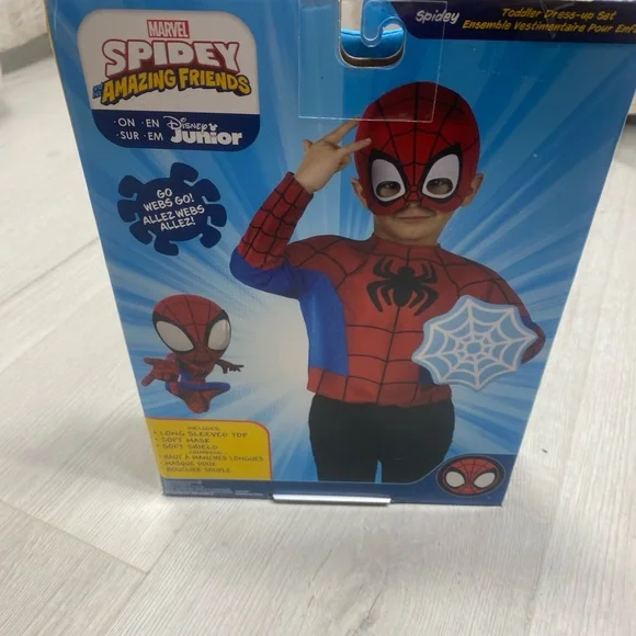 Marvel Spidey Kids Costume - Red and Black - Picture 5 of 7